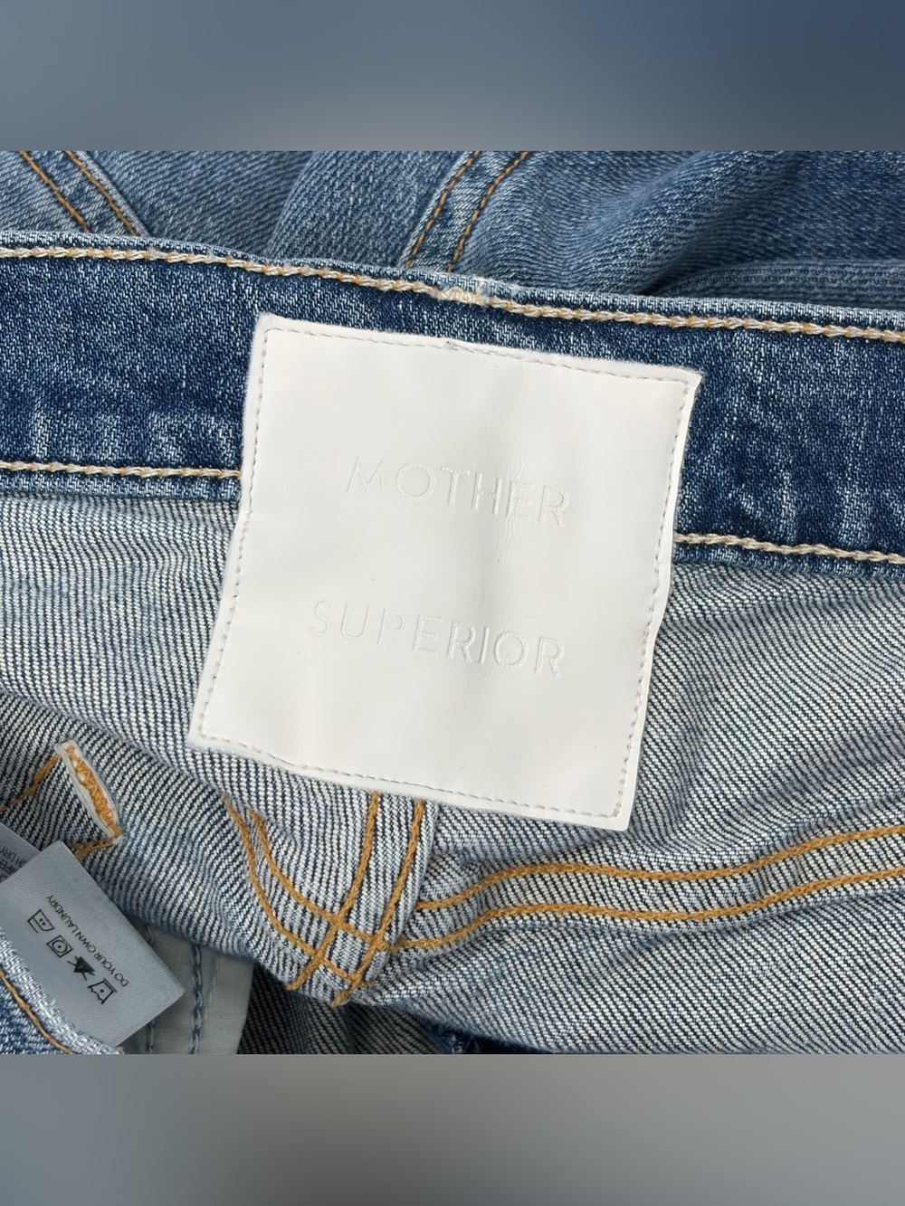 Mother Superior The Hustler Ankle Fray Jeans - Picture 7 of 10